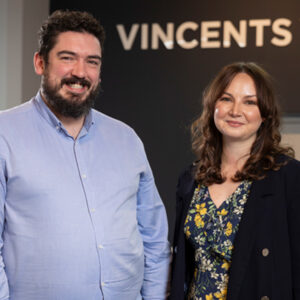 Abigail Cuffe and Oliver Banks, Vincents Solicitors