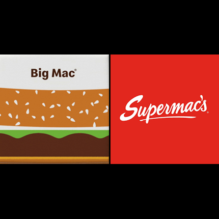 Big Mac vs Supermacs